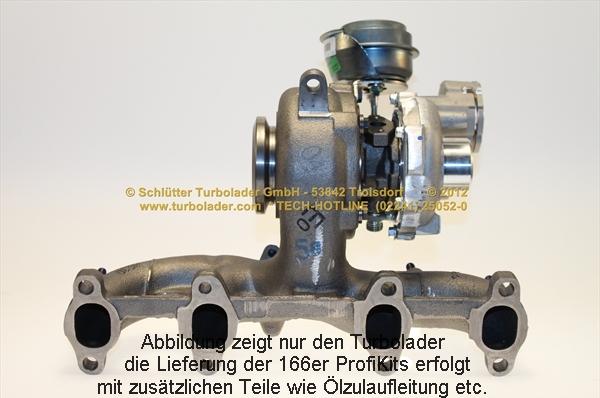 Schlütter Turbolader 166-00320EOL - Turbocompressore, Sovralimentazione autozon.pro