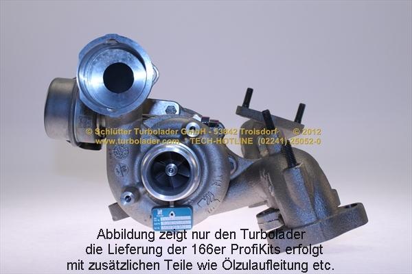 Schlütter Turbolader 166-00320EOL - Turbocompressore, Sovralimentazione autozon.pro