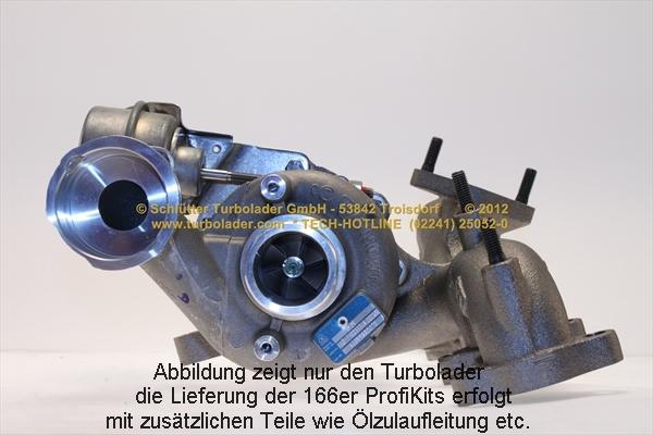 Schlütter Turbolader 166-00290 - Turbocompressore, Sovralimentazione autozon.pro