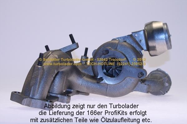 Schlütter Turbolader 166-00280 - Turbocompressore, Sovralimentazione autozon.pro