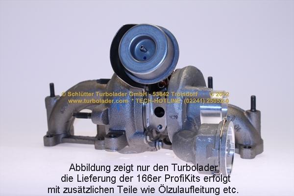 Schlütter Turbolader 166-00280 - Turbocompressore, Sovralimentazione autozon.pro