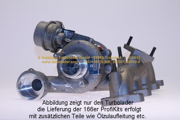 Schlütter Turbolader 166-00280 - Turbocompressore, Sovralimentazione autozon.pro