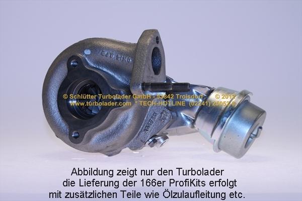 Schlütter Turbolader 166-00235 - Turbocompressore, Sovralimentazione autozon.pro