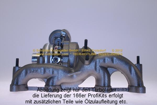 Schlütter Turbolader 166-00270 - Turbocompressore, Sovralimentazione autozon.pro