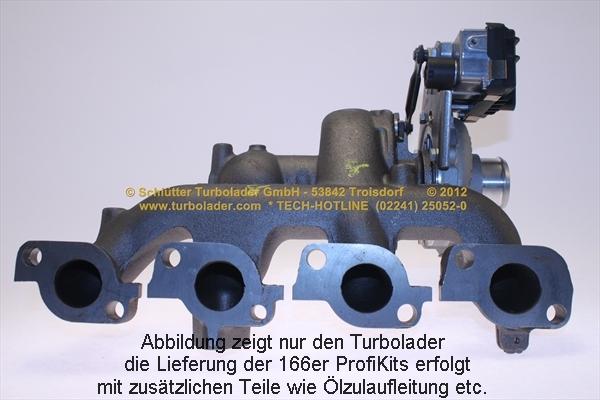 Schlütter Turbolader 166-00735 - Turbocompressore, Sovralimentazione autozon.pro