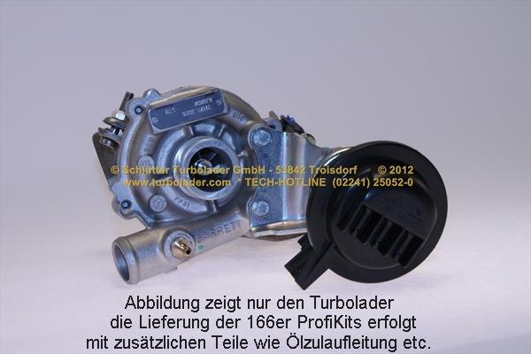 Schlütter Turbolader 166-00775 - Turbocompressore, Sovralimentazione autozon.pro