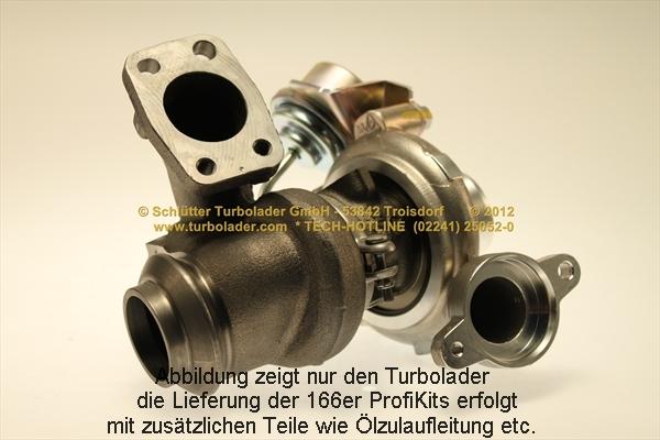 Schlütter Turbolader 166-05132 D - Turbocompressore, Sovralimentazione autozon.pro