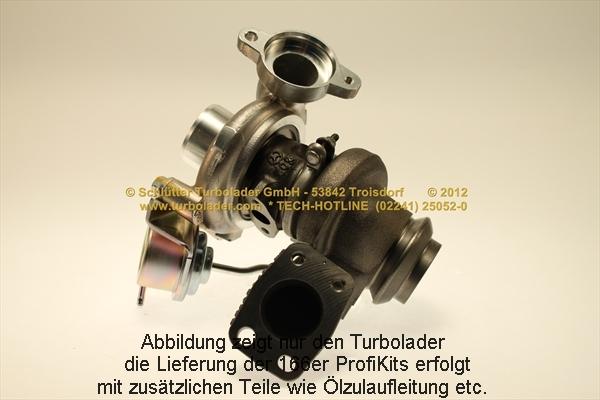 Schlütter Turbolader 166-05132 - Turbocompressore, Sovralimentazione autozon.pro