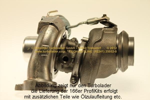 Schlütter Turbolader 166-05132 D - Turbocompressore, Sovralimentazione autozon.pro