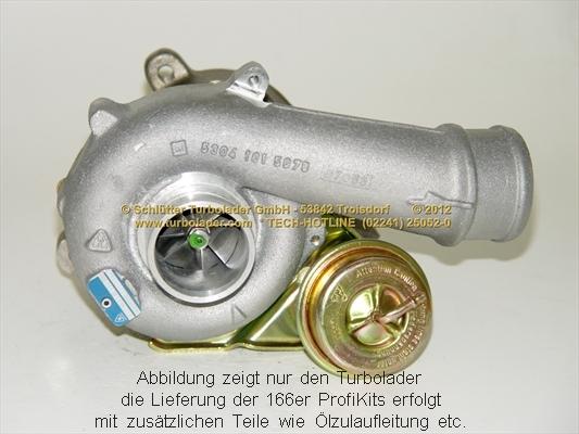 Schlütter Turbolader 166-01090 - Turbocompressore, Sovralimentazione autozon.pro