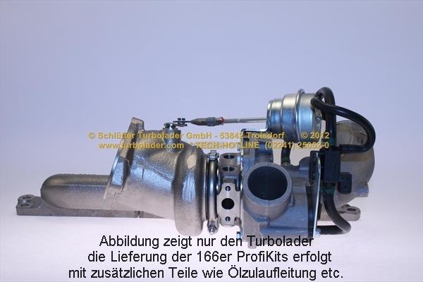 Schlütter Turbolader 166-01065 - Turbocompressore, Sovralimentazione autozon.pro