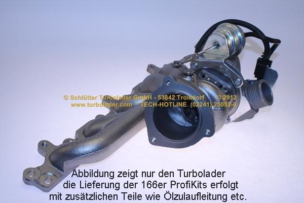 Schlütter Turbolader 166-01065 - Turbocompressore, Sovralimentazione autozon.pro