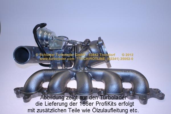 Schlütter Turbolader 166-01065 - Turbocompressore, Sovralimentazione autozon.pro