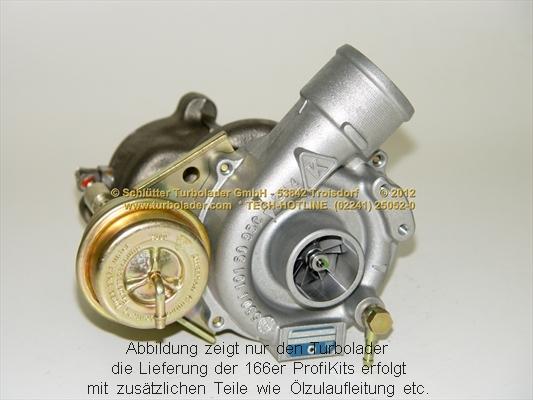 Schlütter Turbolader 166-01010 - Turbocompressore, Sovralimentazione autozon.pro