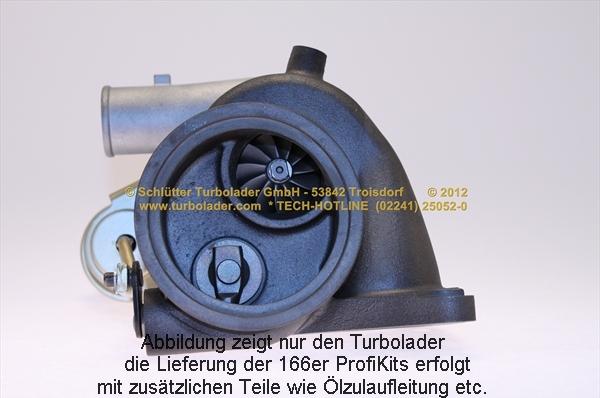 Schlütter Turbolader 166-01085 - Turbocompressore, Sovralimentazione autozon.pro