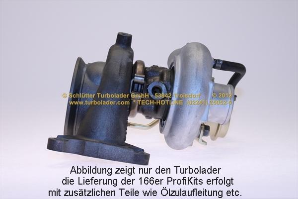 Schlütter Turbolader 166-01085 - Turbocompressore, Sovralimentazione autozon.pro