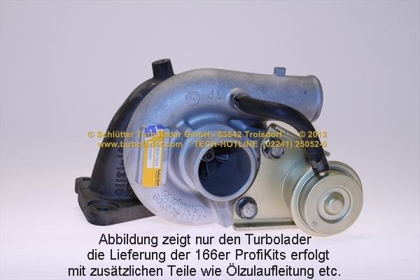 Schlütter Turbolader 166-01085 - Turbocompressore, Sovralimentazione autozon.pro