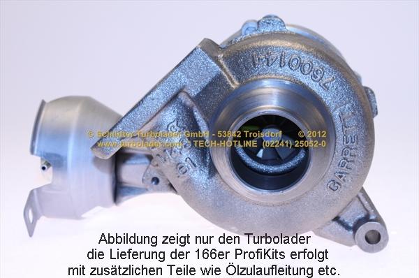 Schlütter Turbolader 166-01035EOL - Turbocompressore, Sovralimentazione autozon.pro