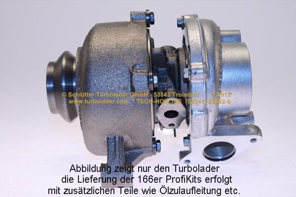 Schlütter Turbolader 166-01035EOL - Turbocompressore, Sovralimentazione autozon.pro