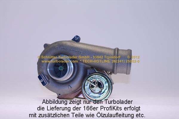 Schlütter Turbolader 166-01100 - Turbocompressore, Sovralimentazione autozon.pro