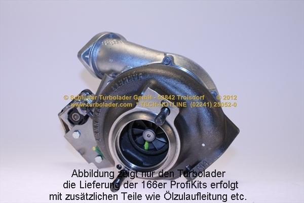 Schlütter Turbolader 166-03041 - Turbocompressore, Sovralimentazione autozon.pro