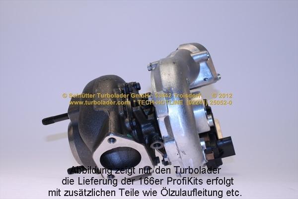 Schlütter Turbolader 166-03041 - Turbocompressore, Sovralimentazione autozon.pro