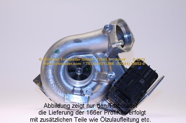 Schlütter Turbolader 166-03041 - Turbocompressore, Sovralimentazione autozon.pro