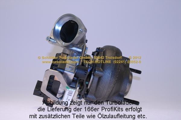 Schlütter Turbolader 166-03041 - Turbocompressore, Sovralimentazione autozon.pro