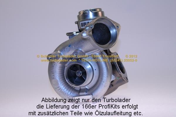 Schlütter Turbolader 166-06011 - Turbocompressore, Sovralimentazione autozon.pro