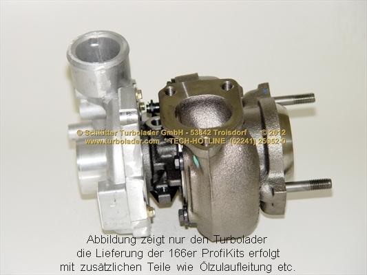 Schlütter Turbolader 166-03001EOL D - Turbocompressore, Sovralimentazione autozon.pro