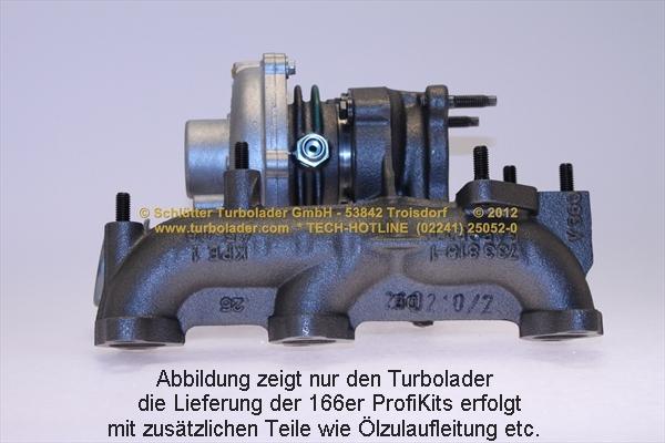 Schlütter Turbolader 166-02420EOL - Turbocompressore, Sovralimentazione autozon.pro