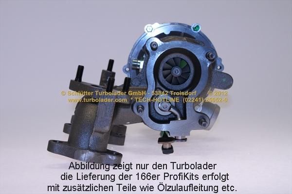 Schlütter Turbolader 166-02420EOL - Turbocompressore, Sovralimentazione autozon.pro