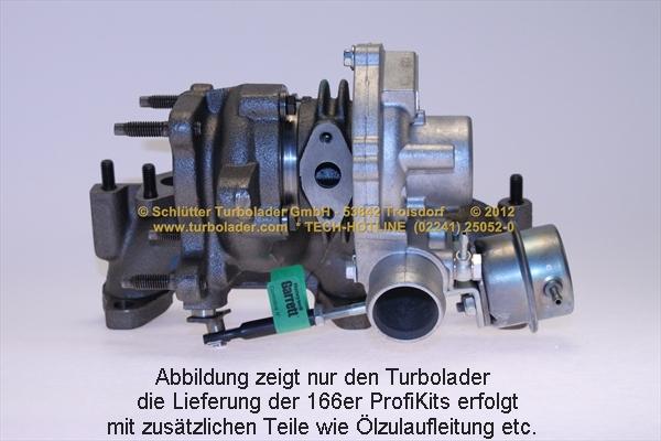 Schlütter Turbolader 166-02420EOL - Turbocompressore, Sovralimentazione autozon.pro