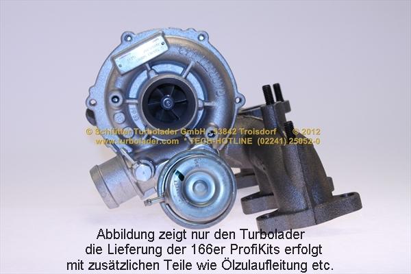 Schlütter Turbolader 166-02410 - Turbocompressore, Sovralimentazione autozon.pro