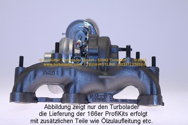 Schlütter Turbolader 166-02480 - Turbocompressore, Sovralimentazione autozon.pro