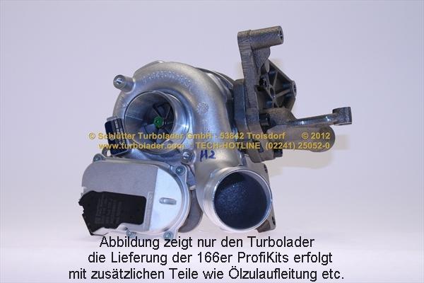 Schlütter Turbolader 166-02540EOL - Turbocompressore, Sovralimentazione autozon.pro