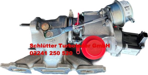 Schlütter Turbolader 166-02516 - Turbocompressore, Sovralimentazione autozon.pro