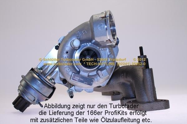 Schlütter Turbolader 166-02670 - Turbocompressore, Sovralimentazione autozon.pro