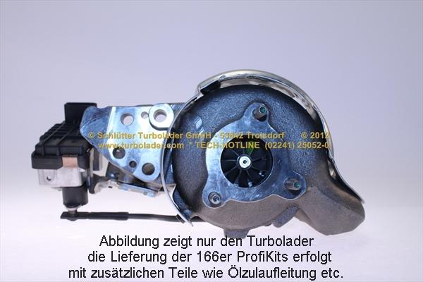 Schlütter Turbolader 166-02630 - Turbocompressore, Sovralimentazione autozon.pro