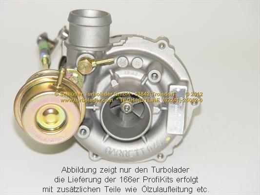 Schlütter Turbolader 166-02350 - Turbocompressore, Sovralimentazione autozon.pro