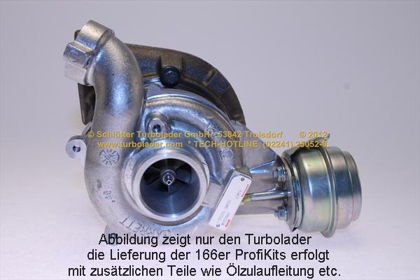 Schlütter Turbolader 166-02300 - Turbocompressore, Sovralimentazione autozon.pro