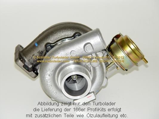 Schlütter Turbolader 166-02330 - Turbocompressore, Sovralimentazione autozon.pro