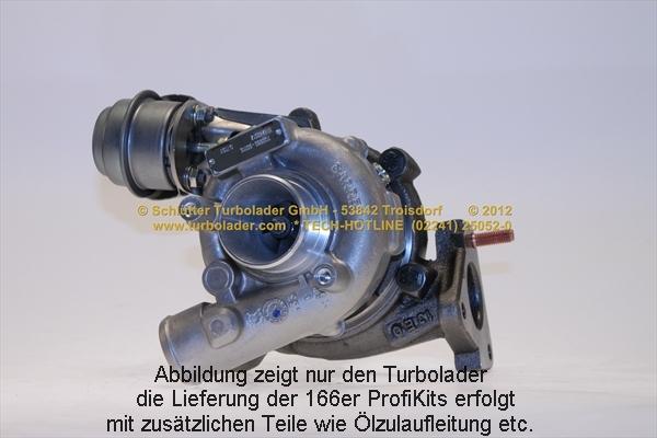 Schlütter Turbolader 166-02290 - Turbocompressore, Sovralimentazione autozon.pro