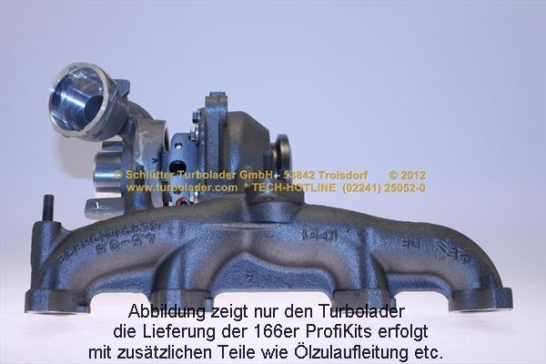 Schlütter Turbolader 166-02790 - Turbocompressore, Sovralimentazione autozon.pro