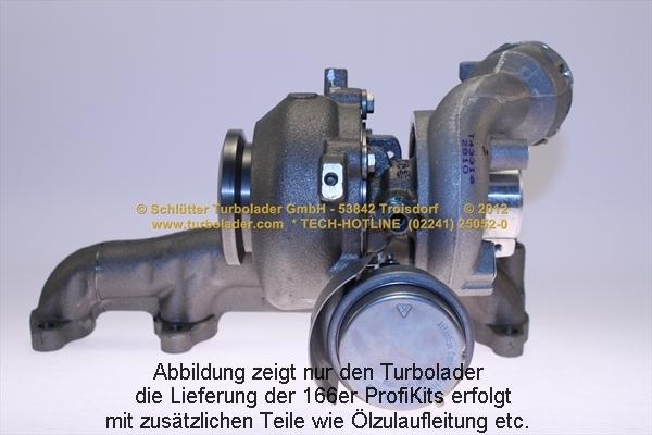 Schlütter Turbolader 166-02790EOL - Turbocompressore, Sovralimentazione autozon.pro