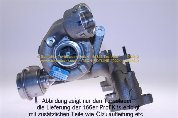 Schlütter Turbolader 166-02790EOL - Turbocompressore, Sovralimentazione autozon.pro