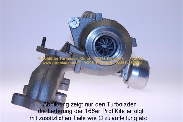 Schlütter Turbolader 166-02790EOL - Turbocompressore, Sovralimentazione autozon.pro