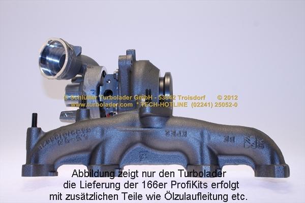 Schlütter Turbolader 166-02700EOL - Turbocompressore, Sovralimentazione autozon.pro