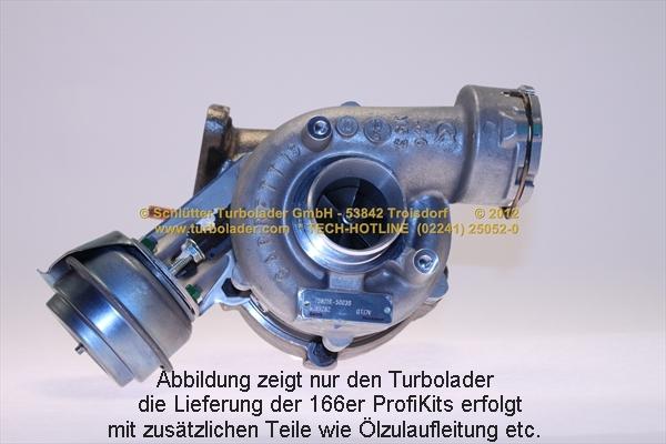 Schlütter Turbolader 166-02710 - Turbocompressore, Sovralimentazione autozon.pro