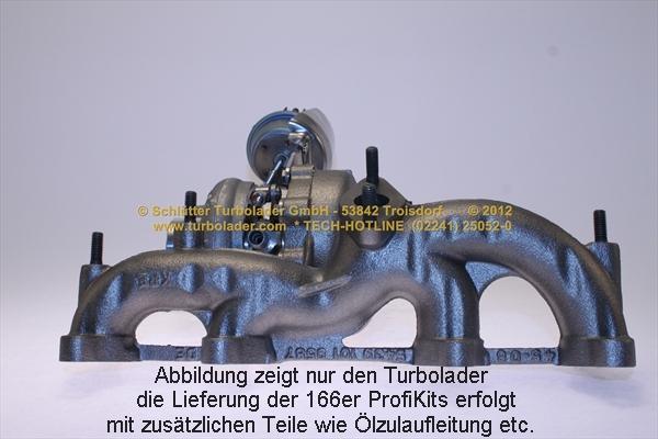 Schlütter Turbolader 166-02730 - Turbocompressore, Sovralimentazione autozon.pro